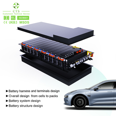 इलेक्ट्रिक वाहन के लिए ब्रिलियंट Lifepo4 बैटरी पैक 200ah 360V 150ah NMC बैटरी पैक 80kwh