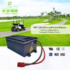 UN38.3 Deep Cycle Lifepo4 Lithium Battery Pack 48v 72v 60ah 80ah For Electric Golf Cart