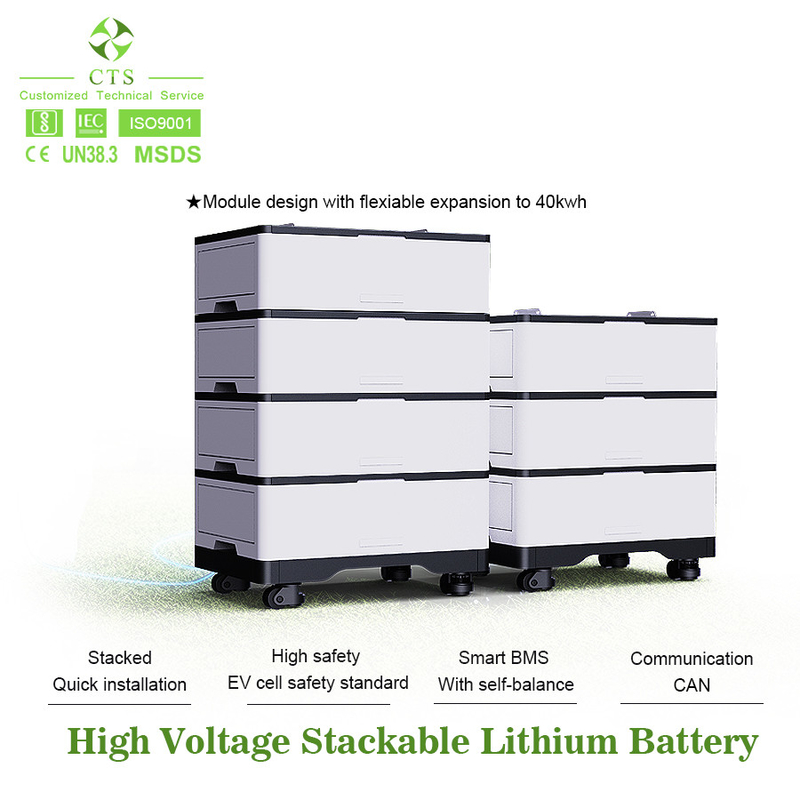 स्टैकेबल बैटरी 48v 100ah lifepo4 बैटरी एनर्जी स्टोरेज बैटरी