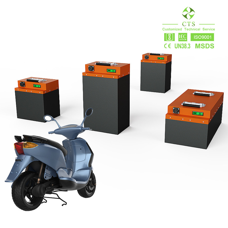 इलेक्ट्रिक वाहन Ebike मोटरसाइकिल के लिए 60V 48V 60V 50ah 60ah डीप साइकिल लिथियम बैटरी