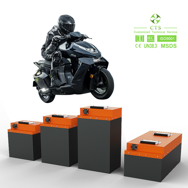 इलेक्ट्रिक वाहन Ebike मोटरसाइकिल के लिए 60V 48V 60V 50ah 60ah डीप साइकिल लिथियम बैटरी