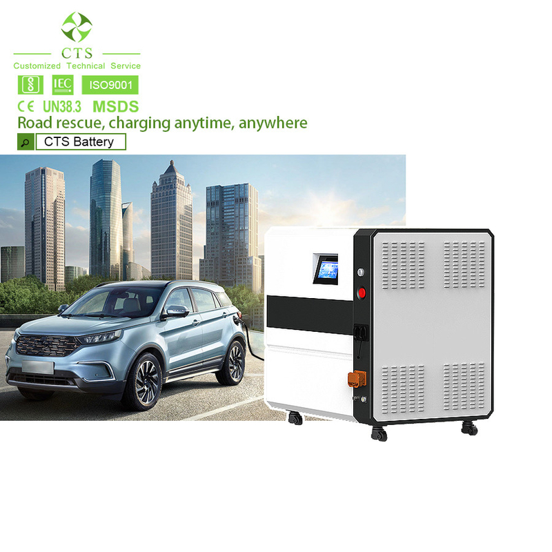इलेक्ट्रिक वाहन के लिए EV 60kwh 120kwh Ccs2 Ccs1 मोबाइल चार्जिंग स्टेशन