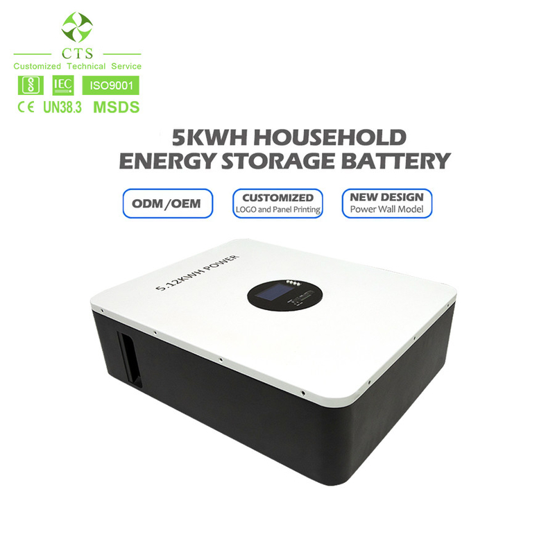 OEM 51.2V 100Ah PowerWall Home Energy Storage System Lithium Battery with good Quality